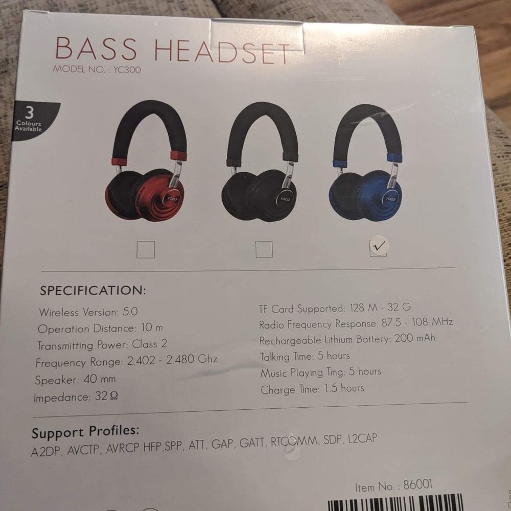 Bass head set